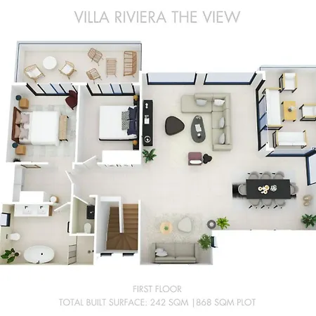 Вилла Vacation Marbella I Riviera The View, Luxury Villa, Breathtaking Sea View, Private Pool, American Bbq, Close Distance To The Finest Beaches Ситио-де-Калаонда